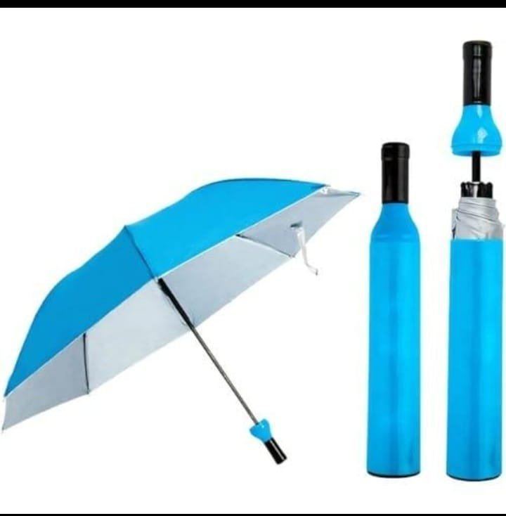 Portable Bottle Style Folding Umbrella