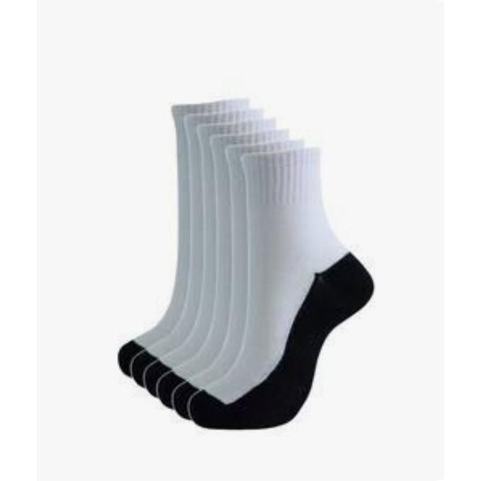 Black and White School Socks
